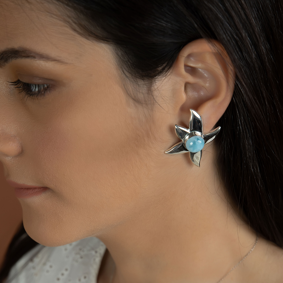 Swept Away StarFish Earring